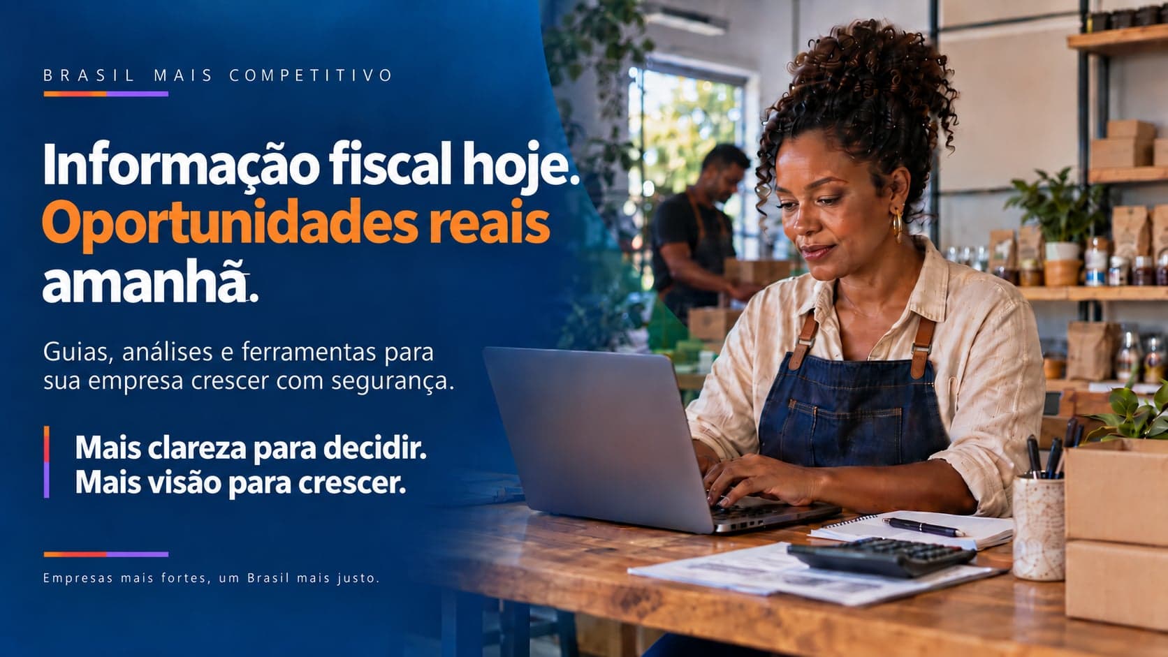 Informação fiscal hoje. Oportunidades reais amanhã — FiscalizeAI